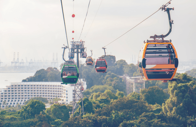 Singapore Cable Car Tickets – Scenic Sky Ride Experience tour cover image