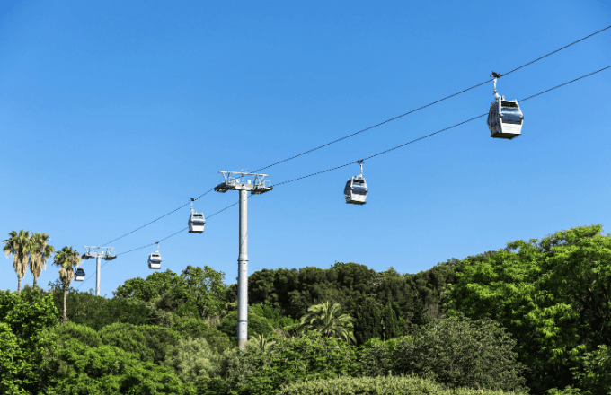 Montjuïc Cable Car Tickets – Barcelona Scenic Ride tour cover image